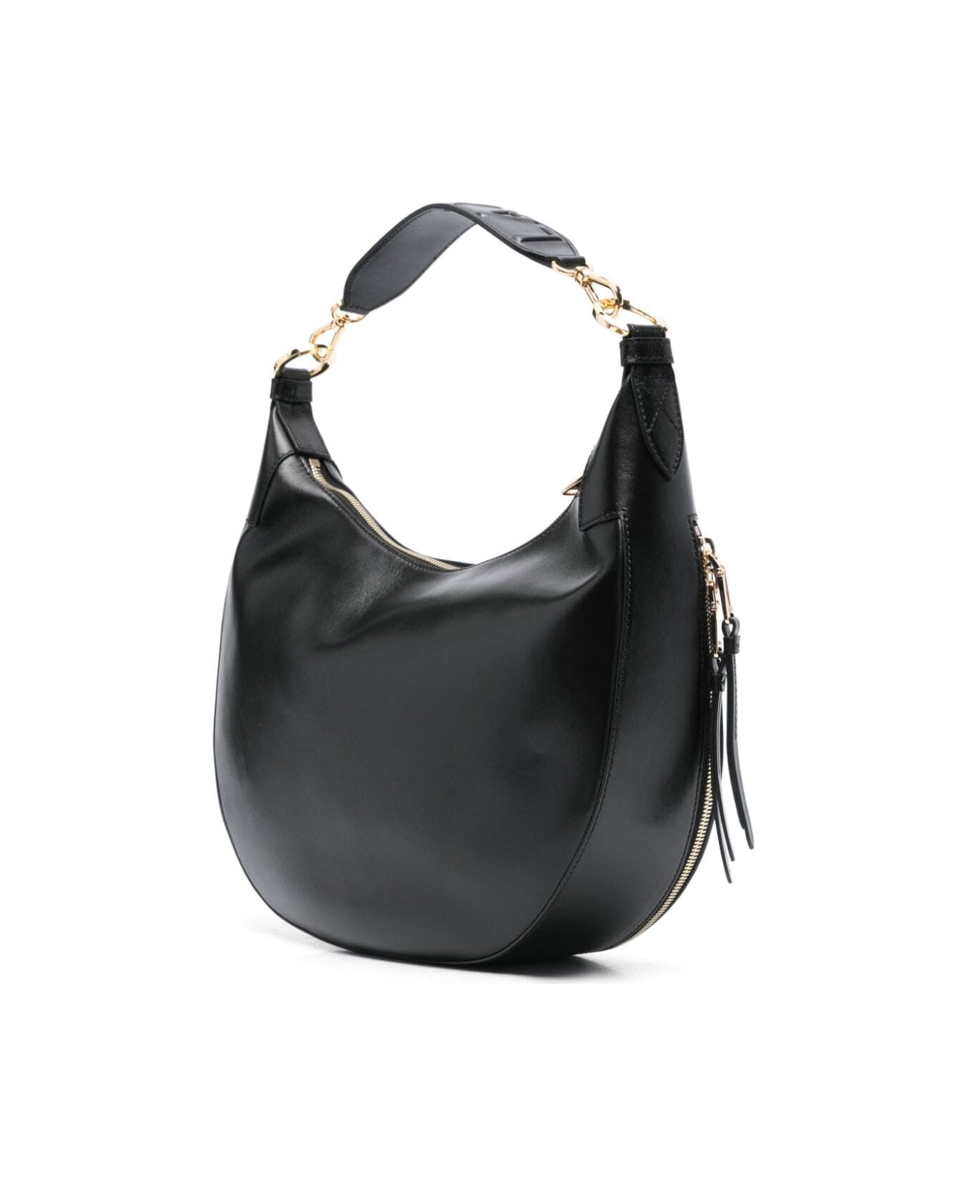 Lancel Origami Medium Hobo Bag - Black