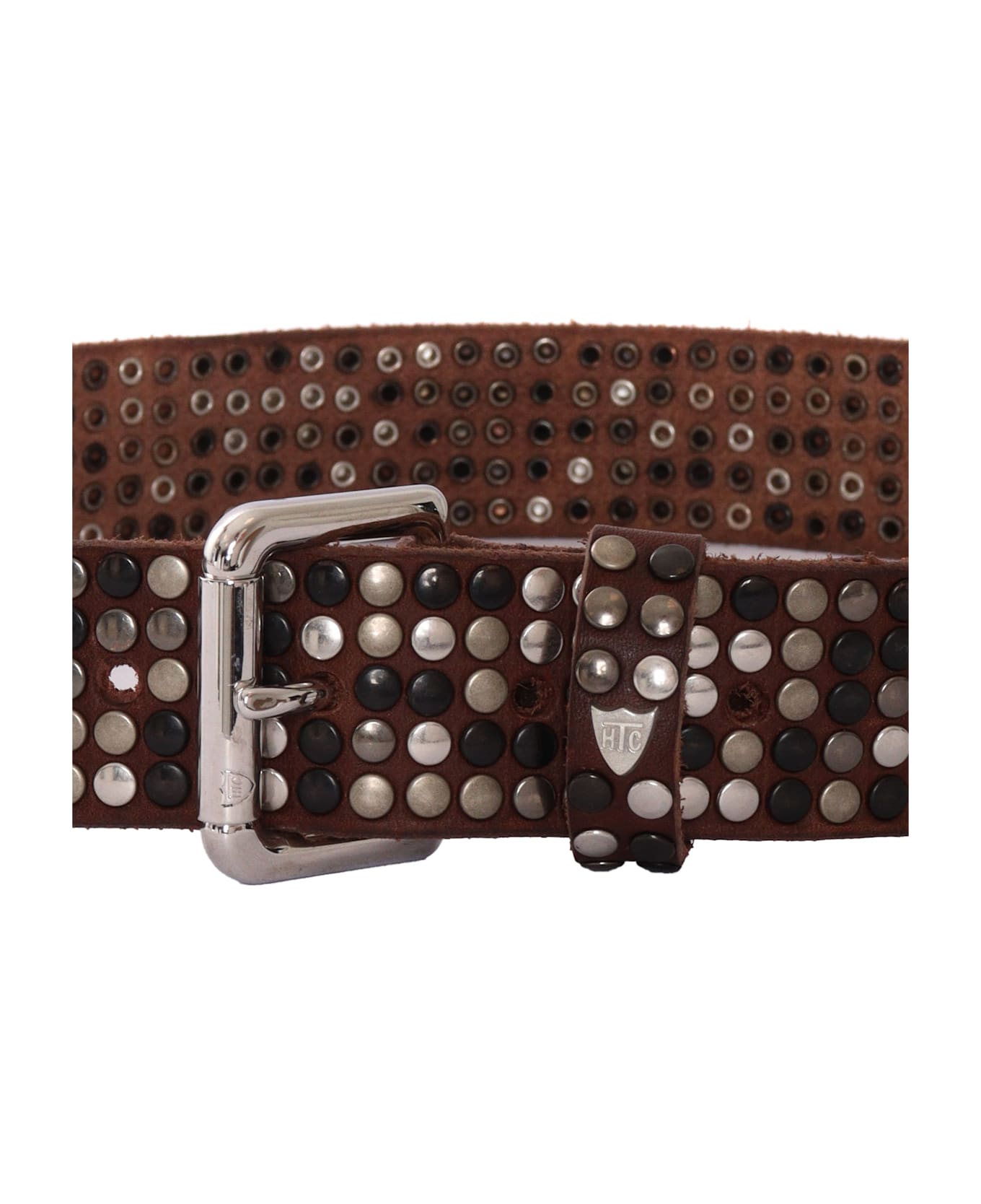 HTC 5.000 Studs Belt - BROWN