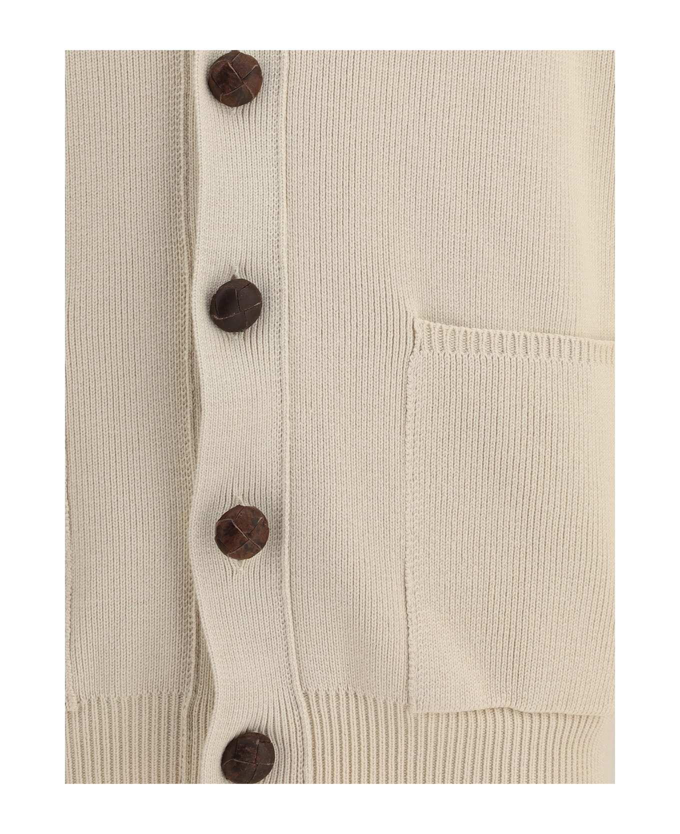 Golden Goose Organic Cotton Cardigan - POWDER