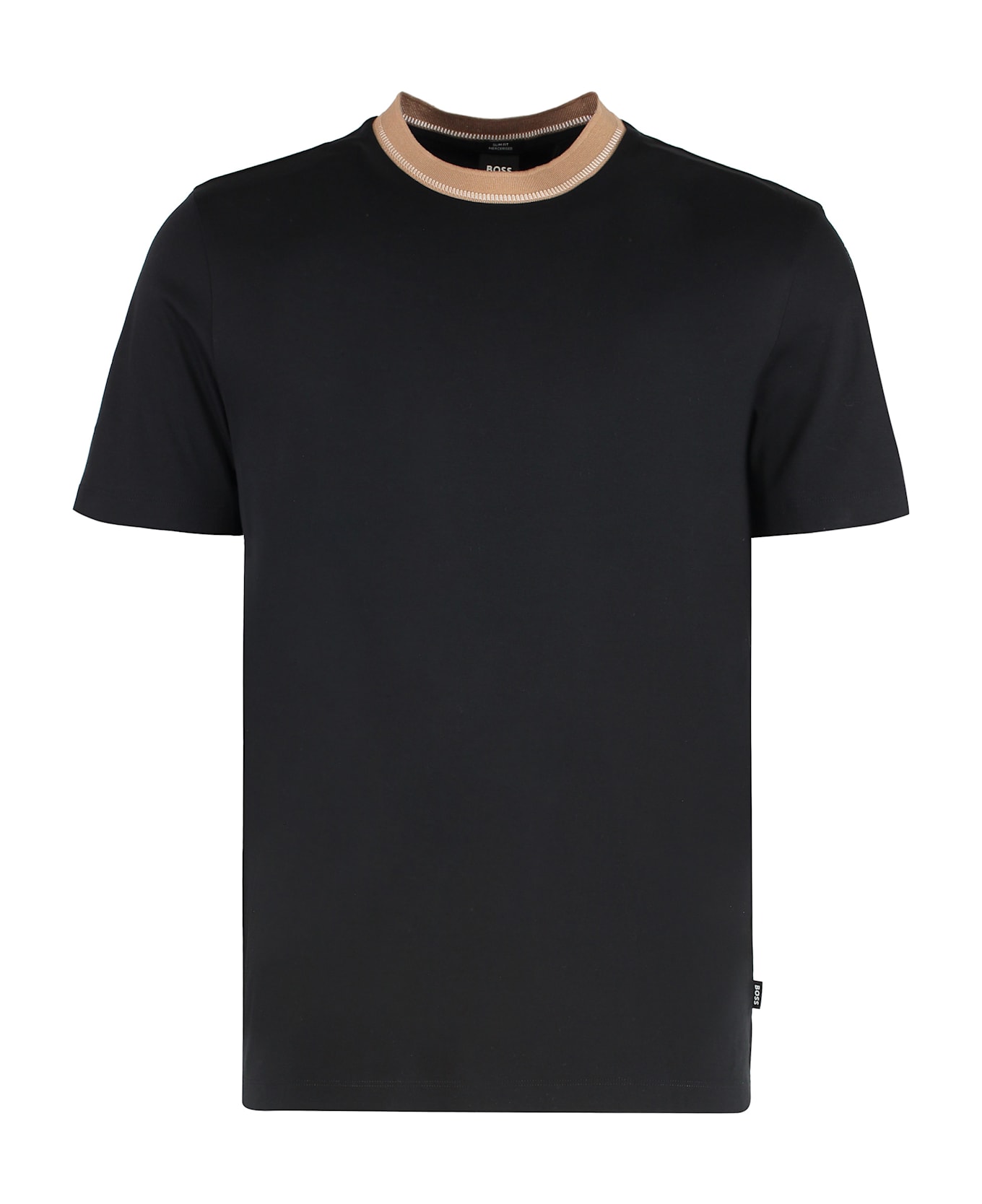 Hugo Boss Cotton Crew-neck T-shirt - black