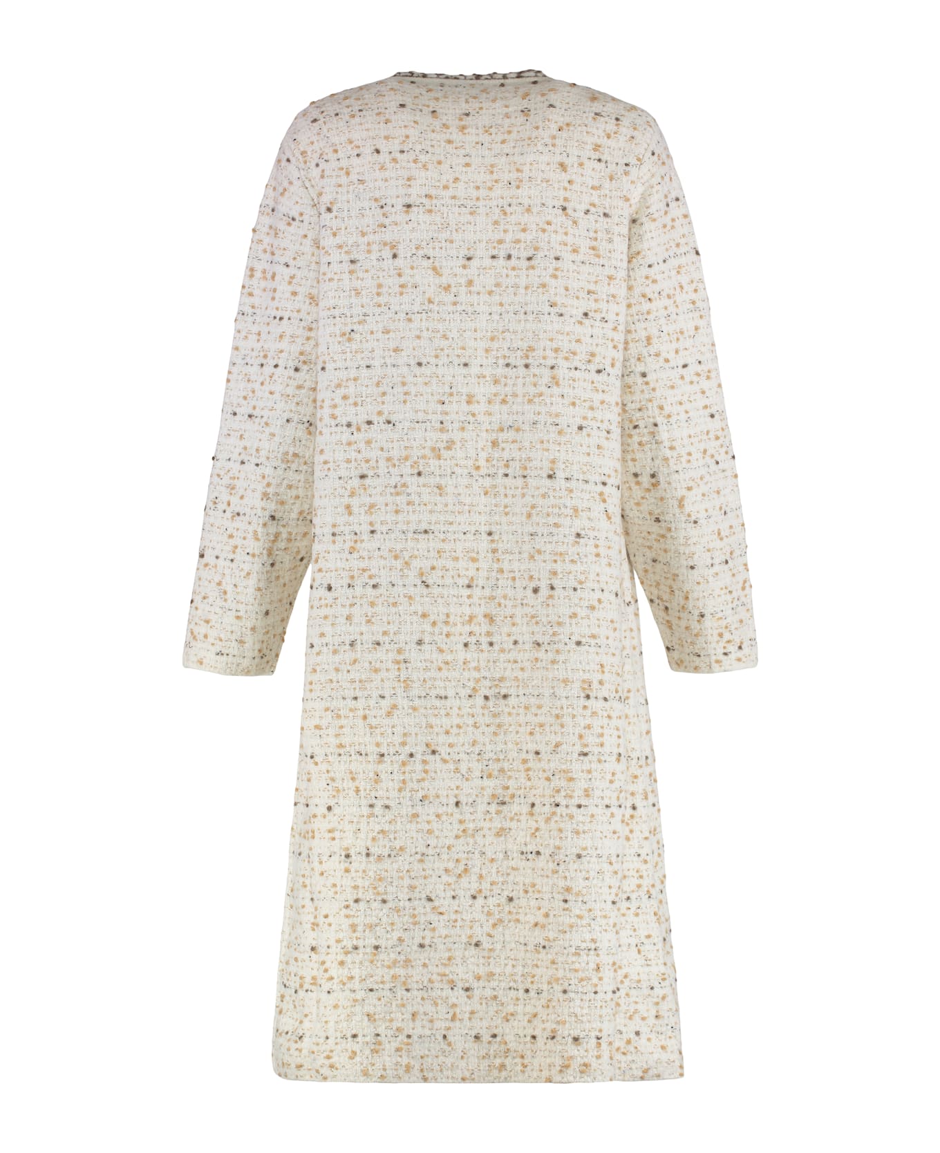 Fabiana Filippi Wool-blend Cardigan - Ecru