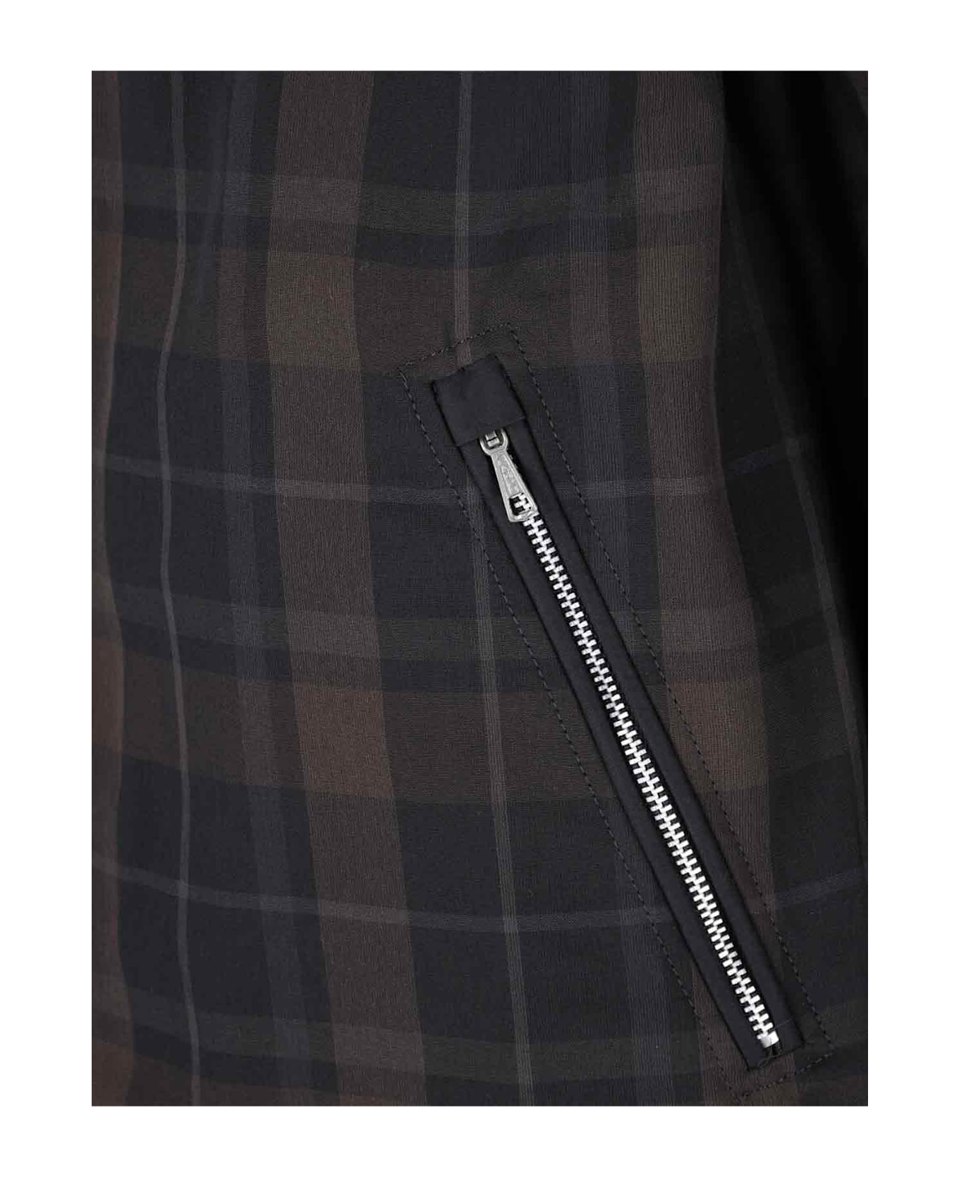 Our Legacy Check Zip Sweatshirt - Black  