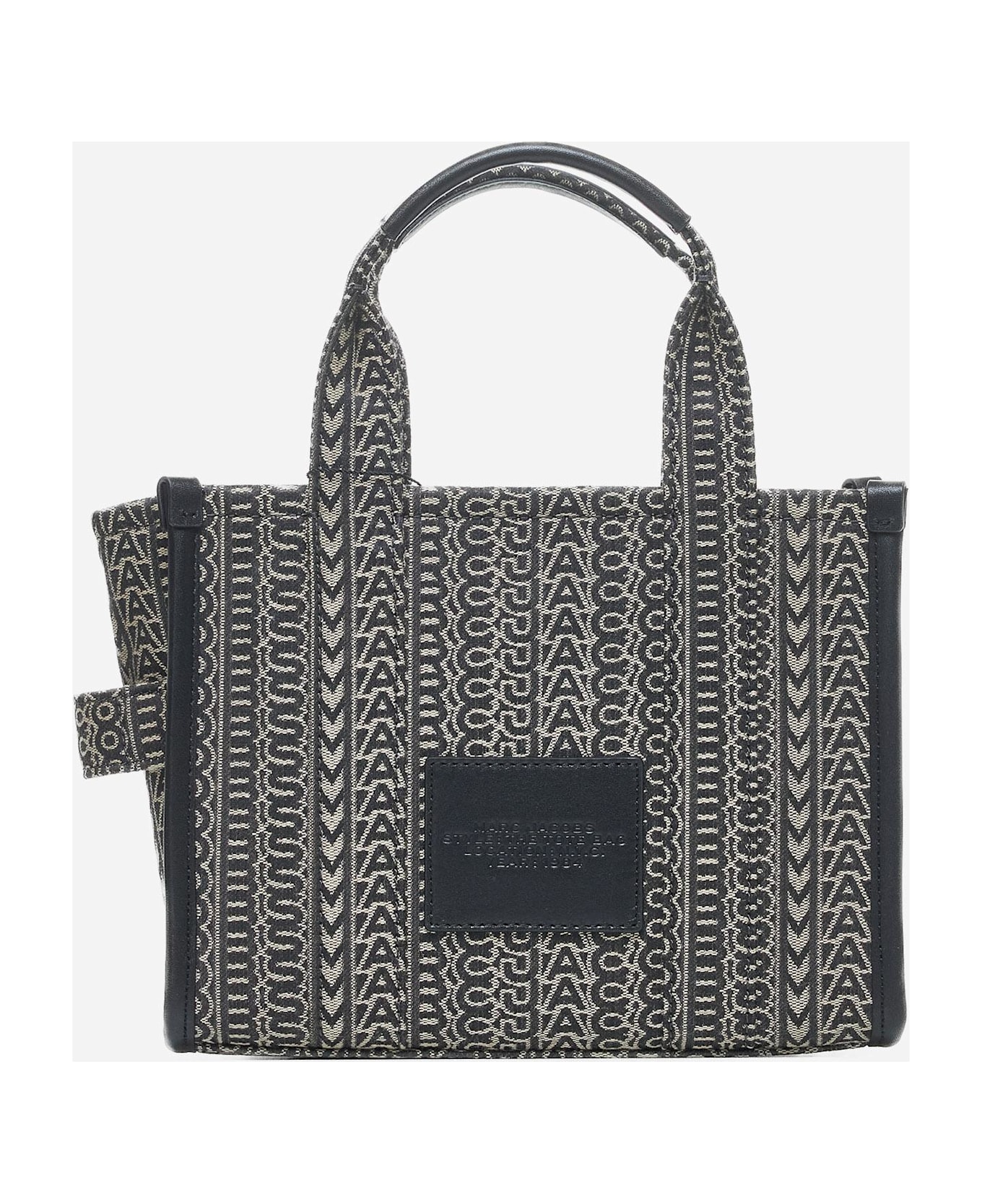 Marc Jacobs The Monogram Jacquard Small Tote - Beige multi