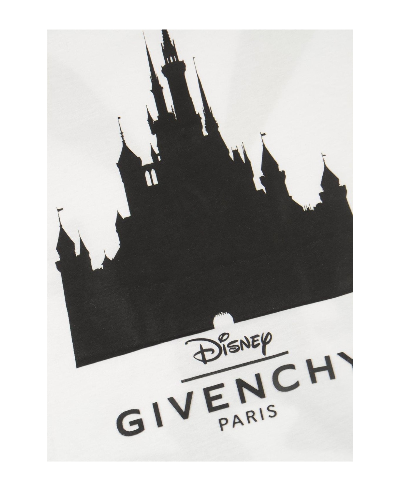 Givenchy X Disney Oswald-print Crewneck T-shirt - White