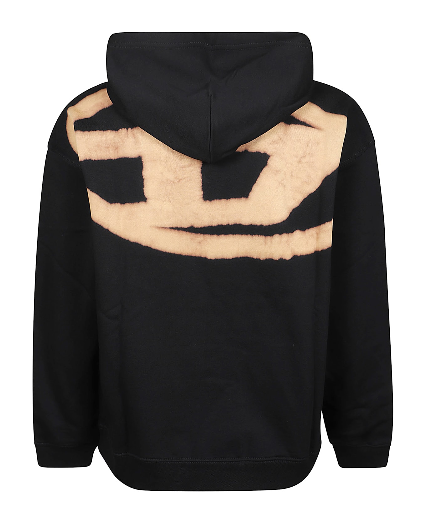 Diesel S-boxt Bleach Sweatshirt - Xx Black