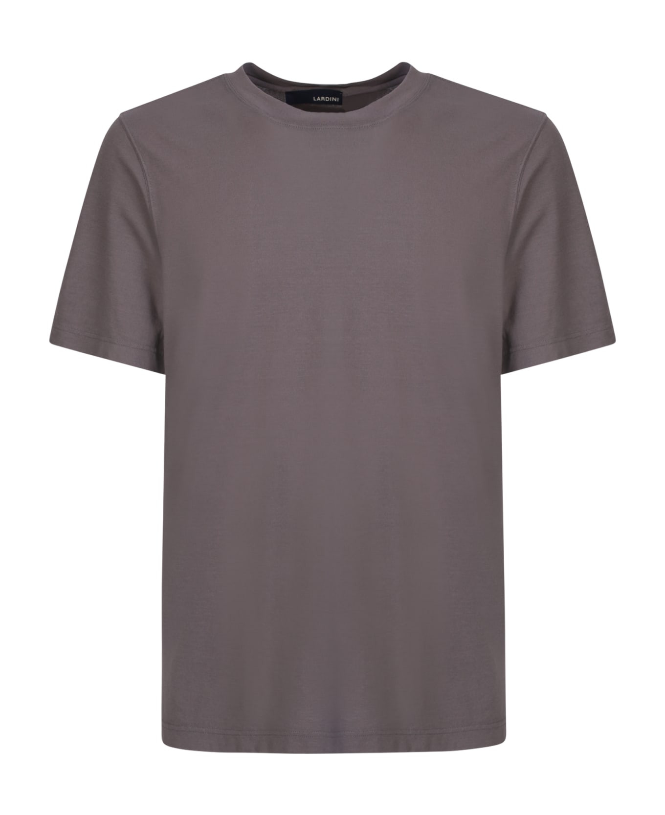 Lardini Cotton Brown T-shirt - Brown