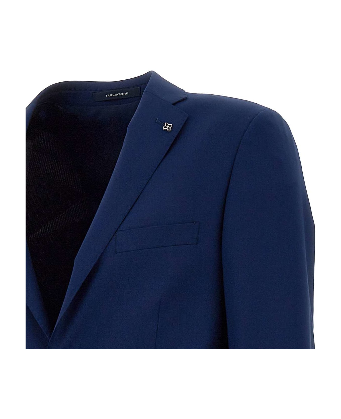 Tagliatore Wool Suit - BLUE