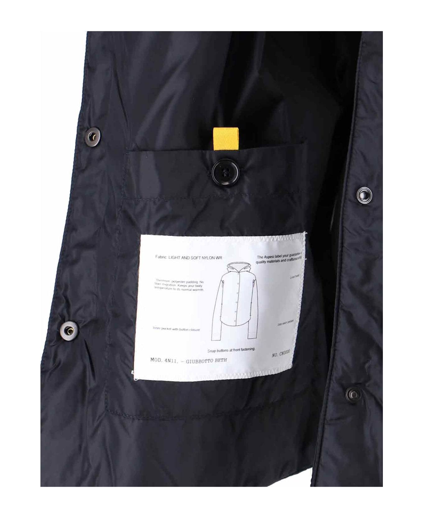 Aspesi 
beth
 Jacket - Black  