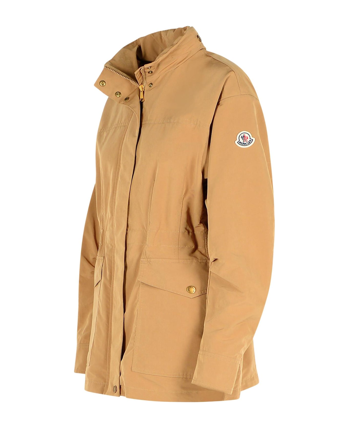 Moncler 
nades
 Beige Polyester Blend Jacket - Beige