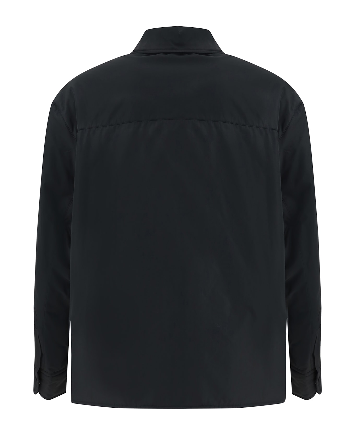 Ami Alexandre Mattiussi Ami De Coeur Padded Taffeta Jacket - BLACK