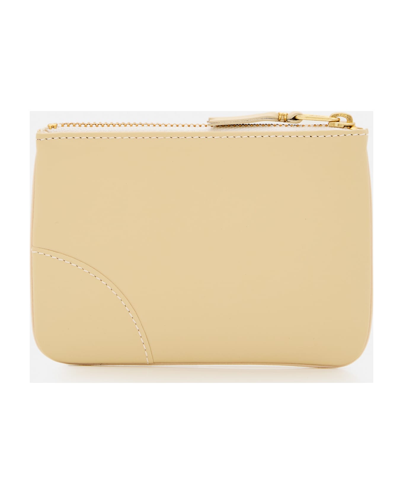 Comme des Garçons Play Classic Line Leather Wallet - Beige