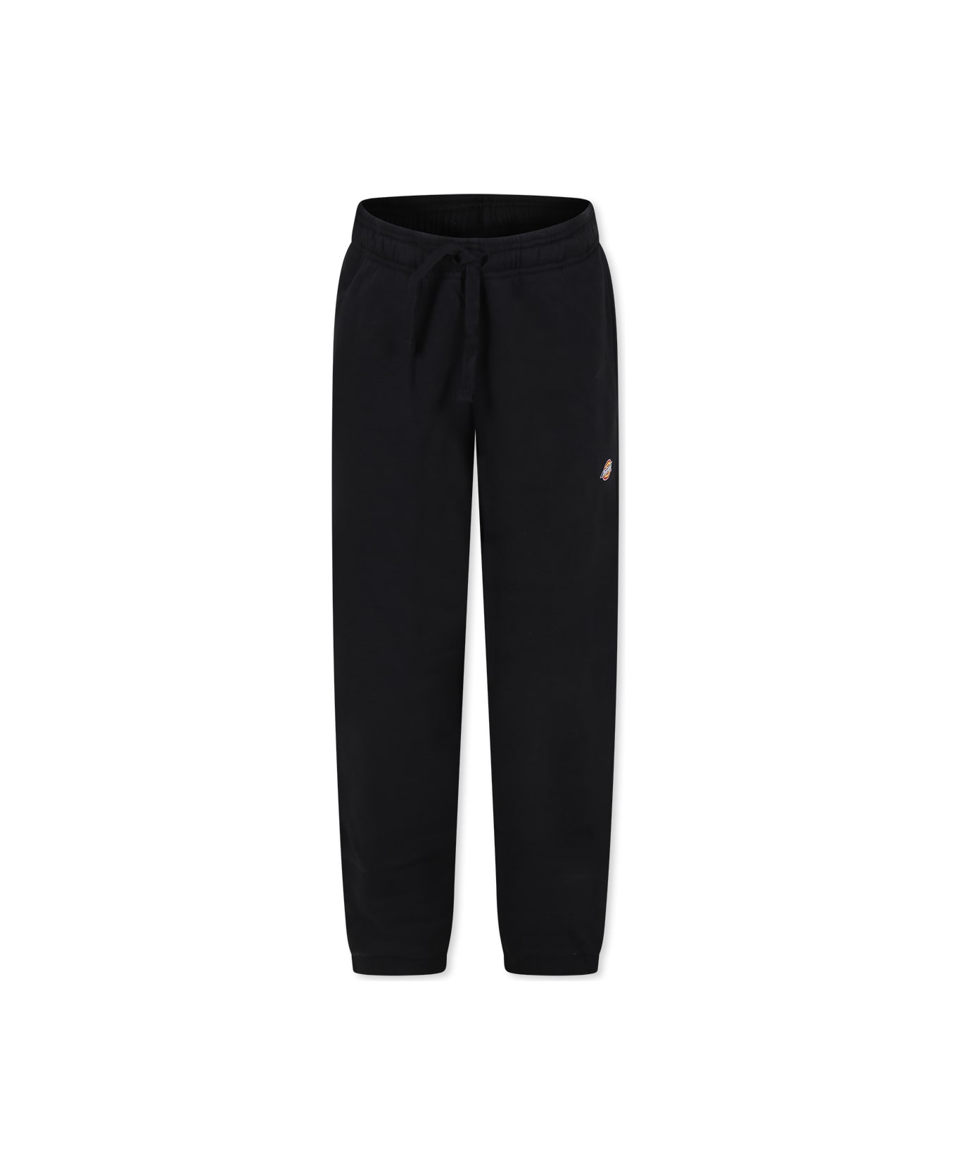 Dickies Black Trousers For Boy With Logo - Black