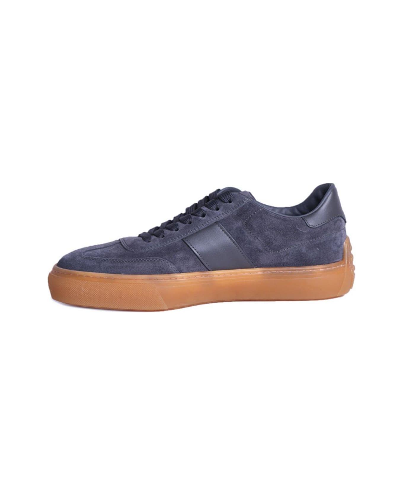 Tod's Logo-embossed Lace-up Sneakers - Blue