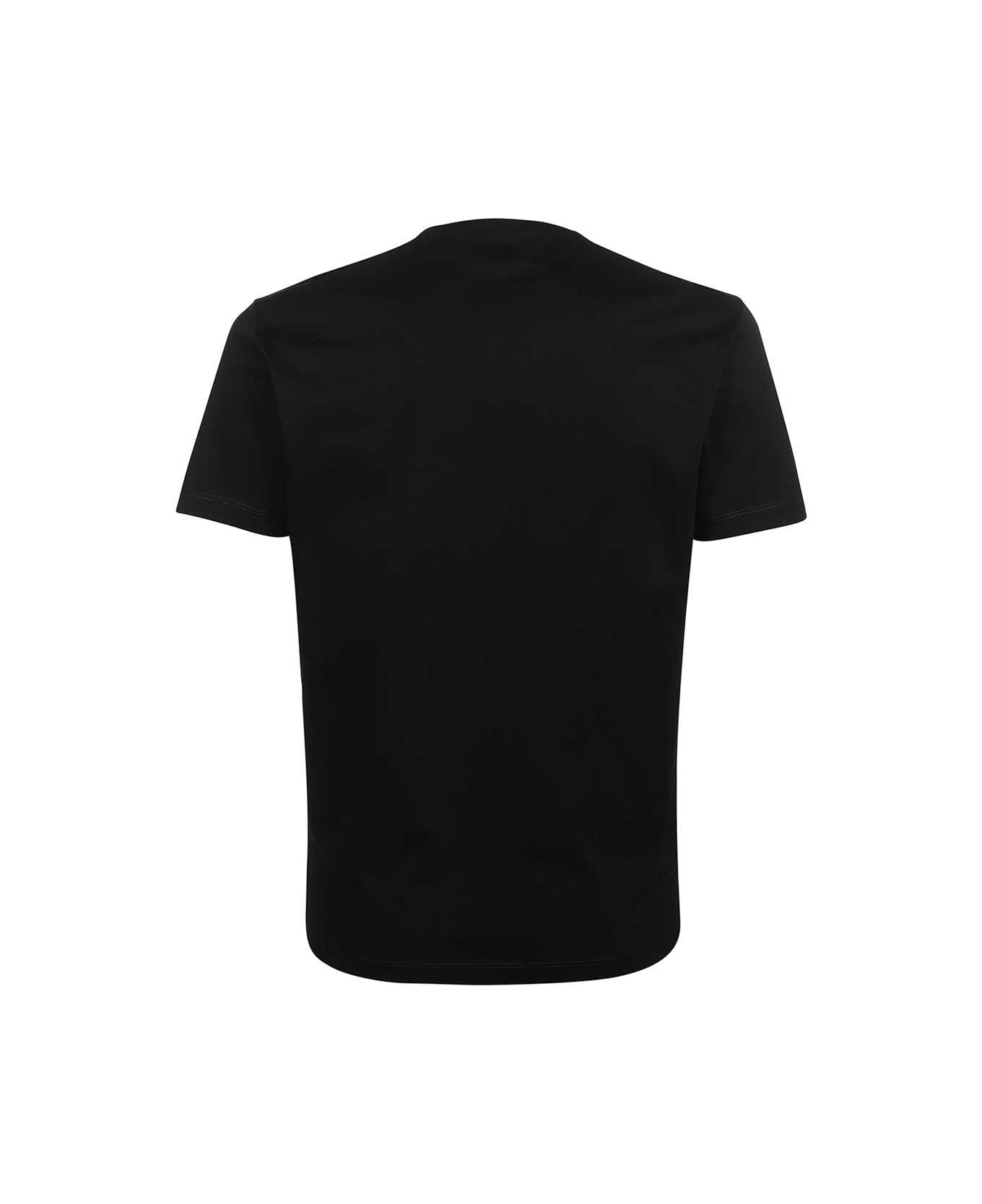 Dsquared2 T-shirt With Print - black