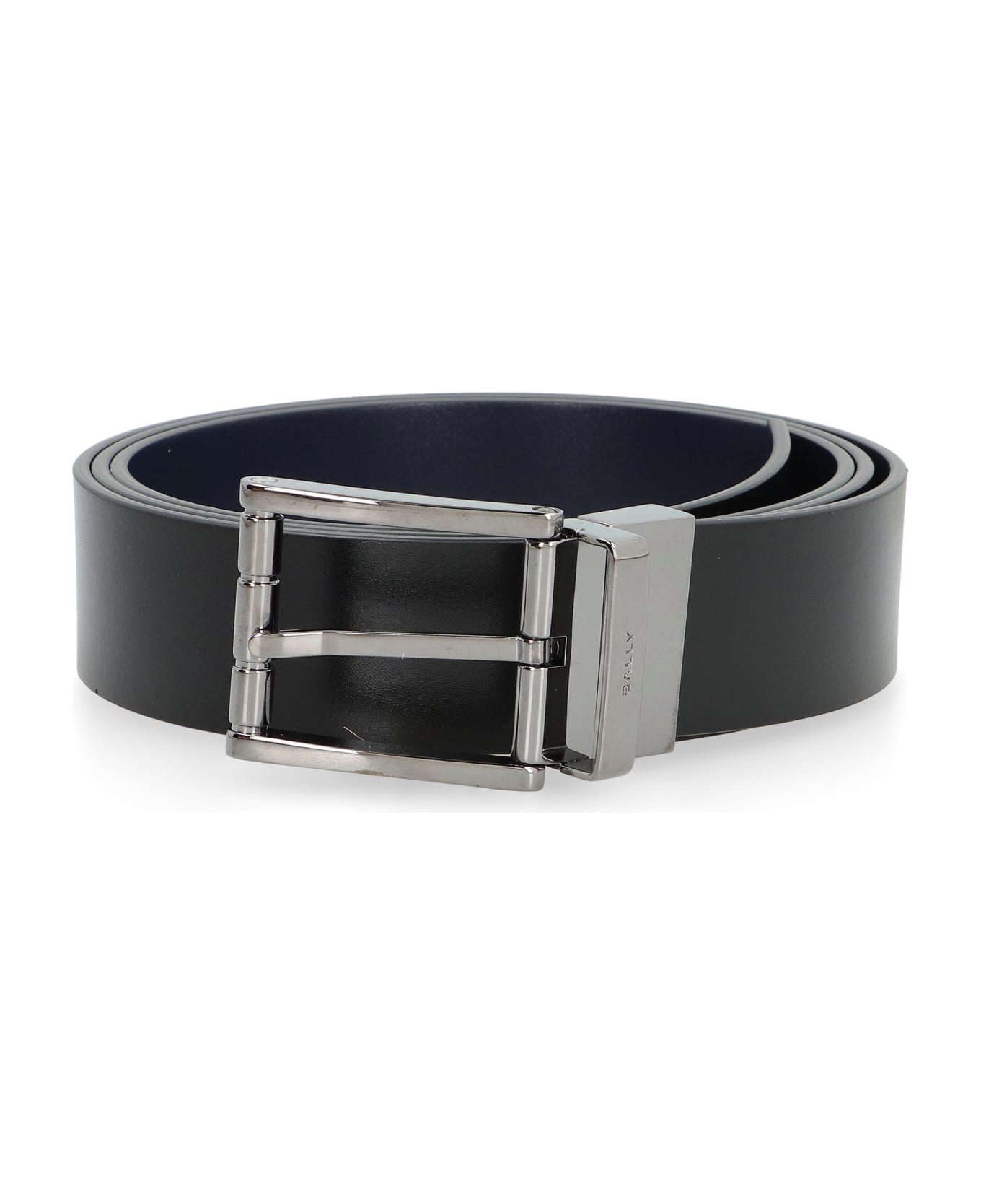 Bally Reversible Leather Belt - black