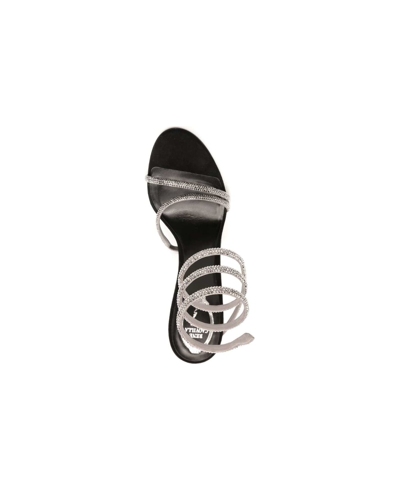 René Caovilla Shoes - BLACK/SILVER