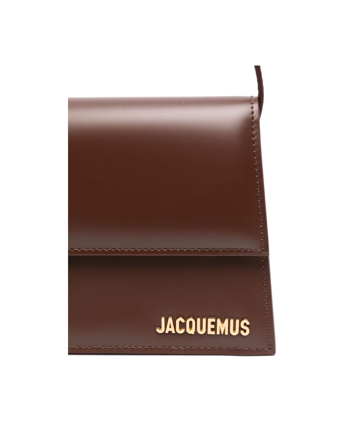 Jacquemus Le Bambino Long Leather Shoulder Bag - Brown
