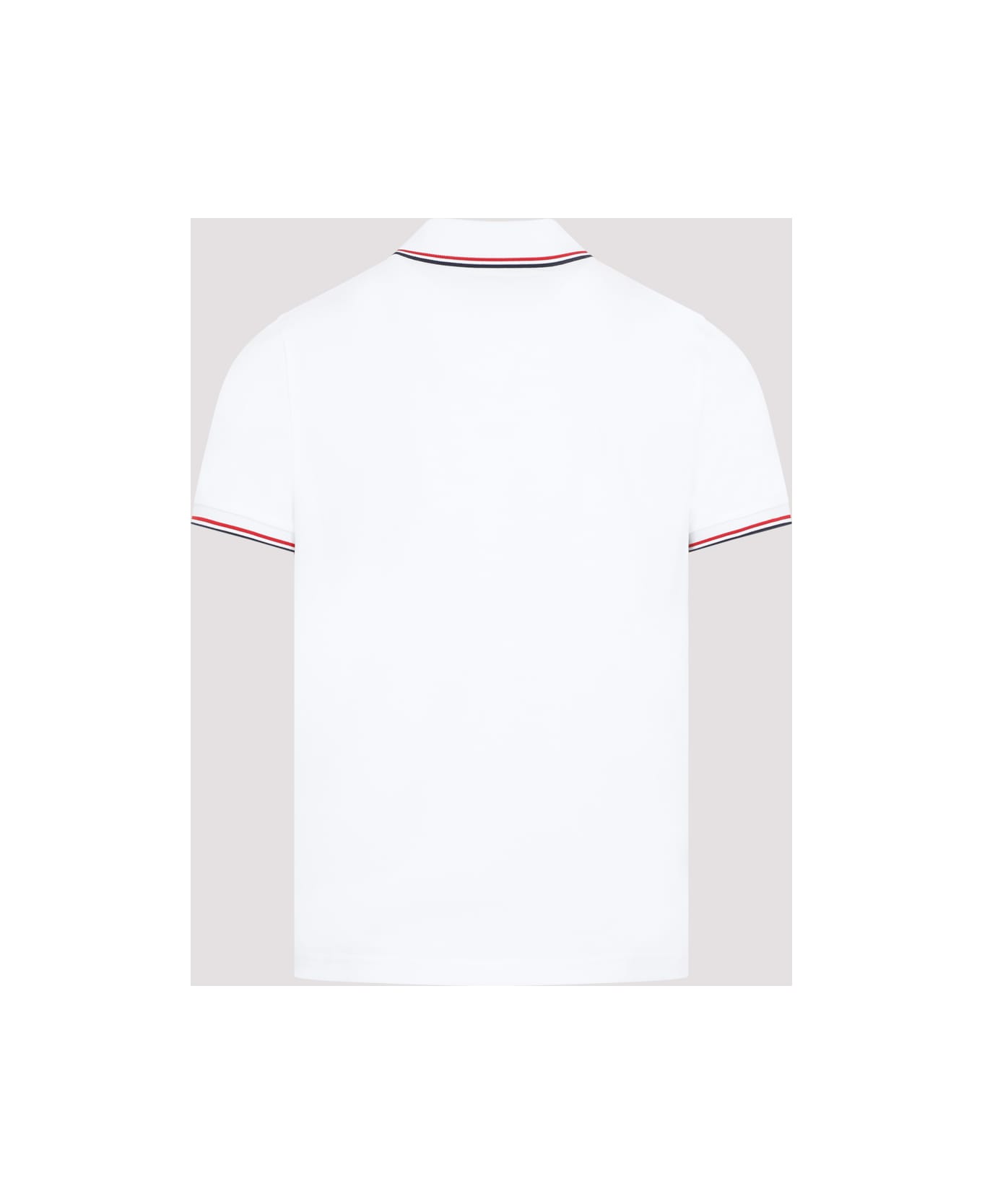 Moncler Ss Polo T-shirt - White