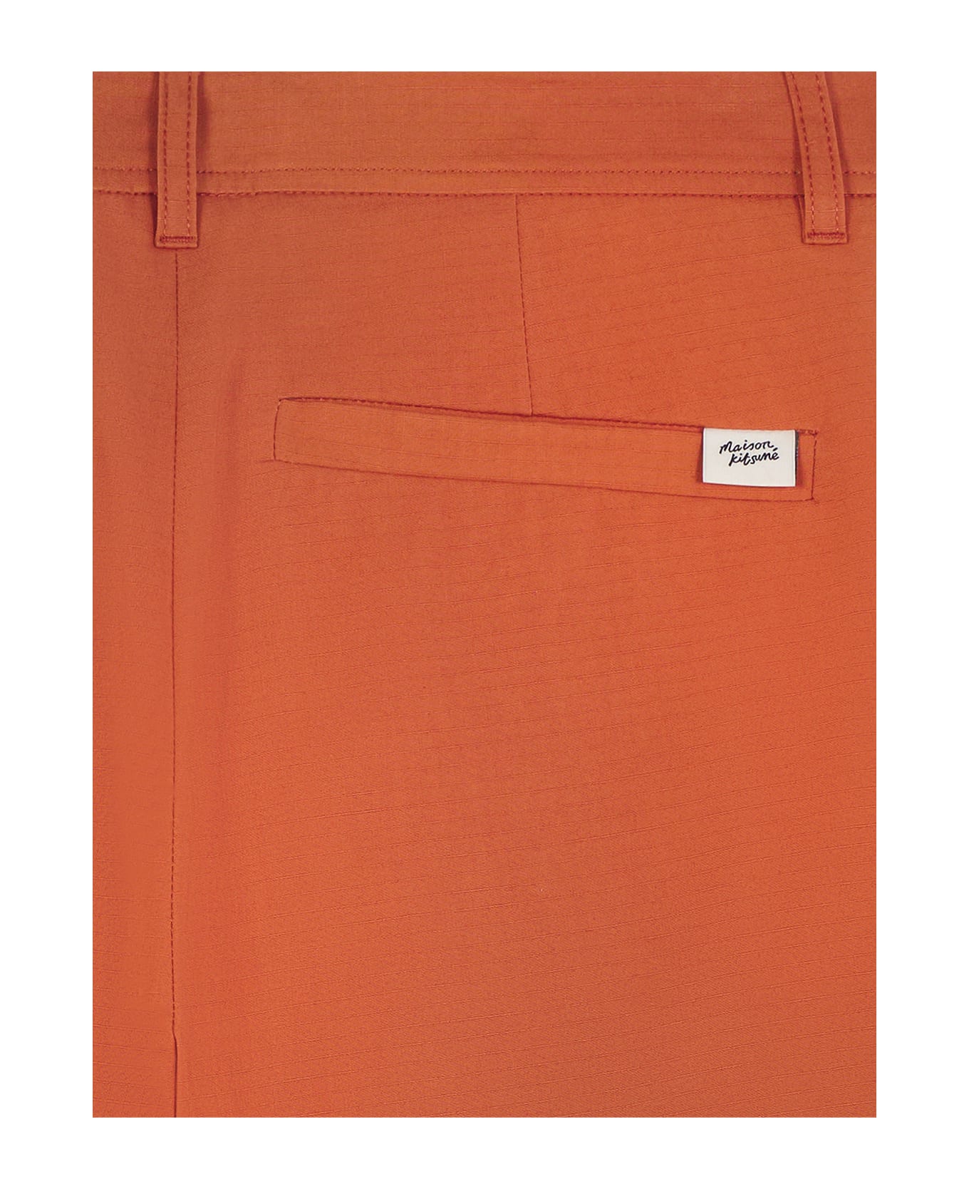 Maison Kitsuné Bermuda Shorts - Orange