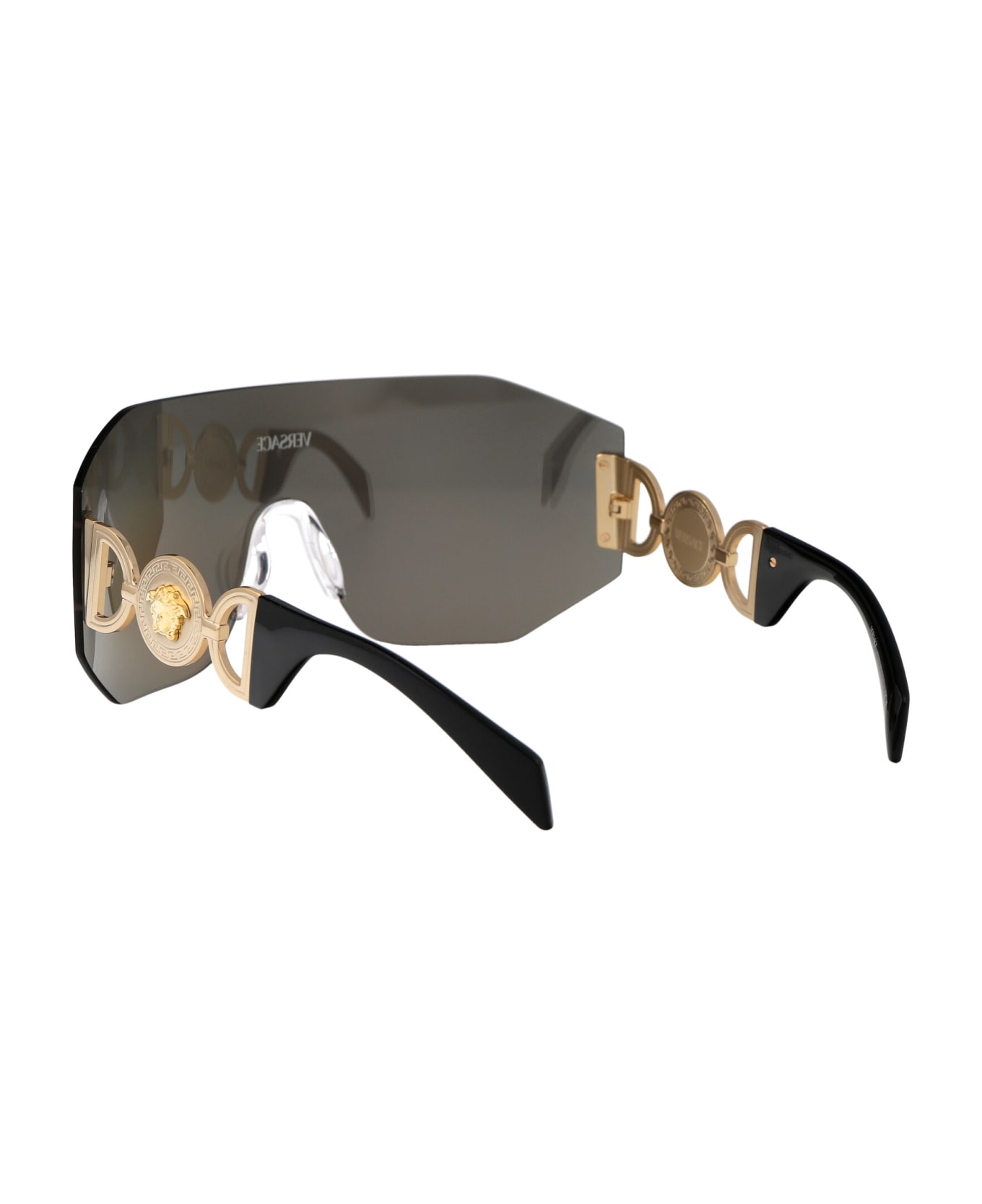Versace Eyewear 0ve2258 Sunglasses - 10026G Grey Mirror Silver サングラス