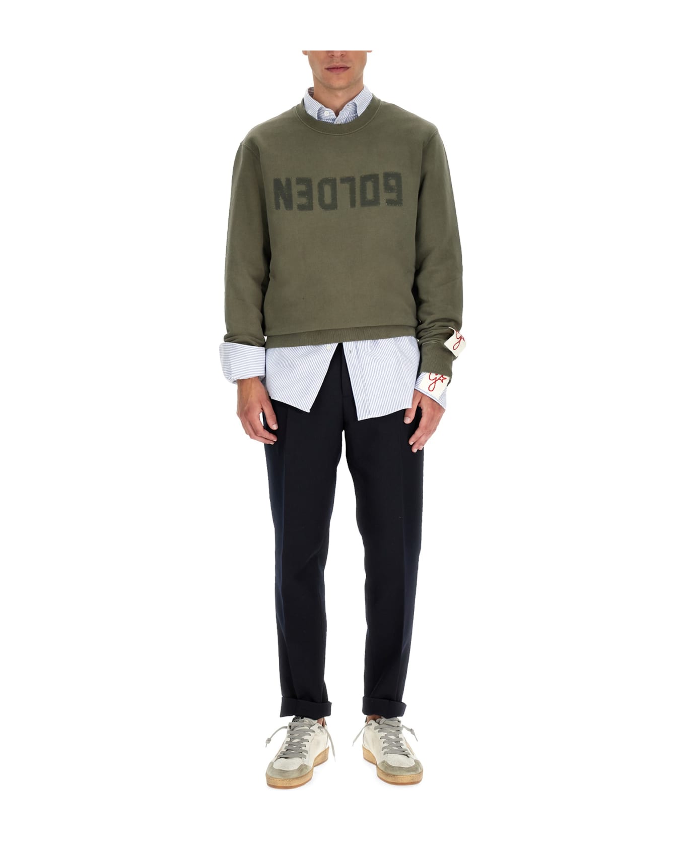 Golden Goose Archibald Sweatshirt - Verde