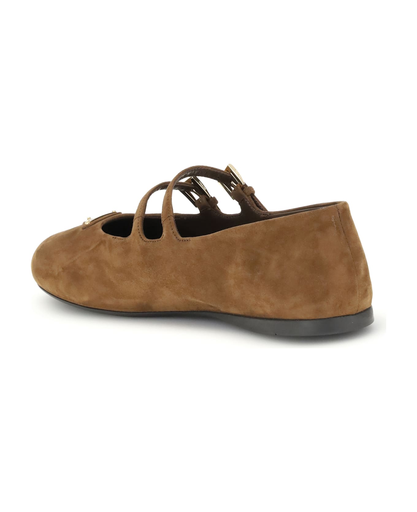 Prada Suede Ballerinas