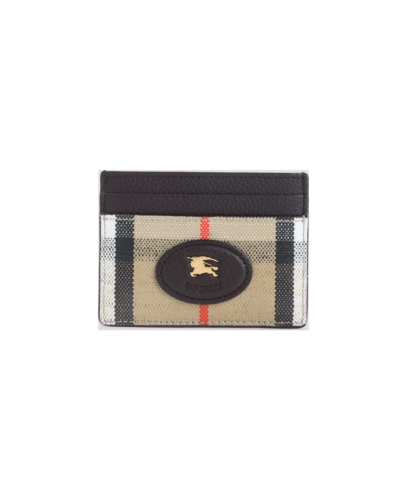 Burberry Highlands Card Case - Sand