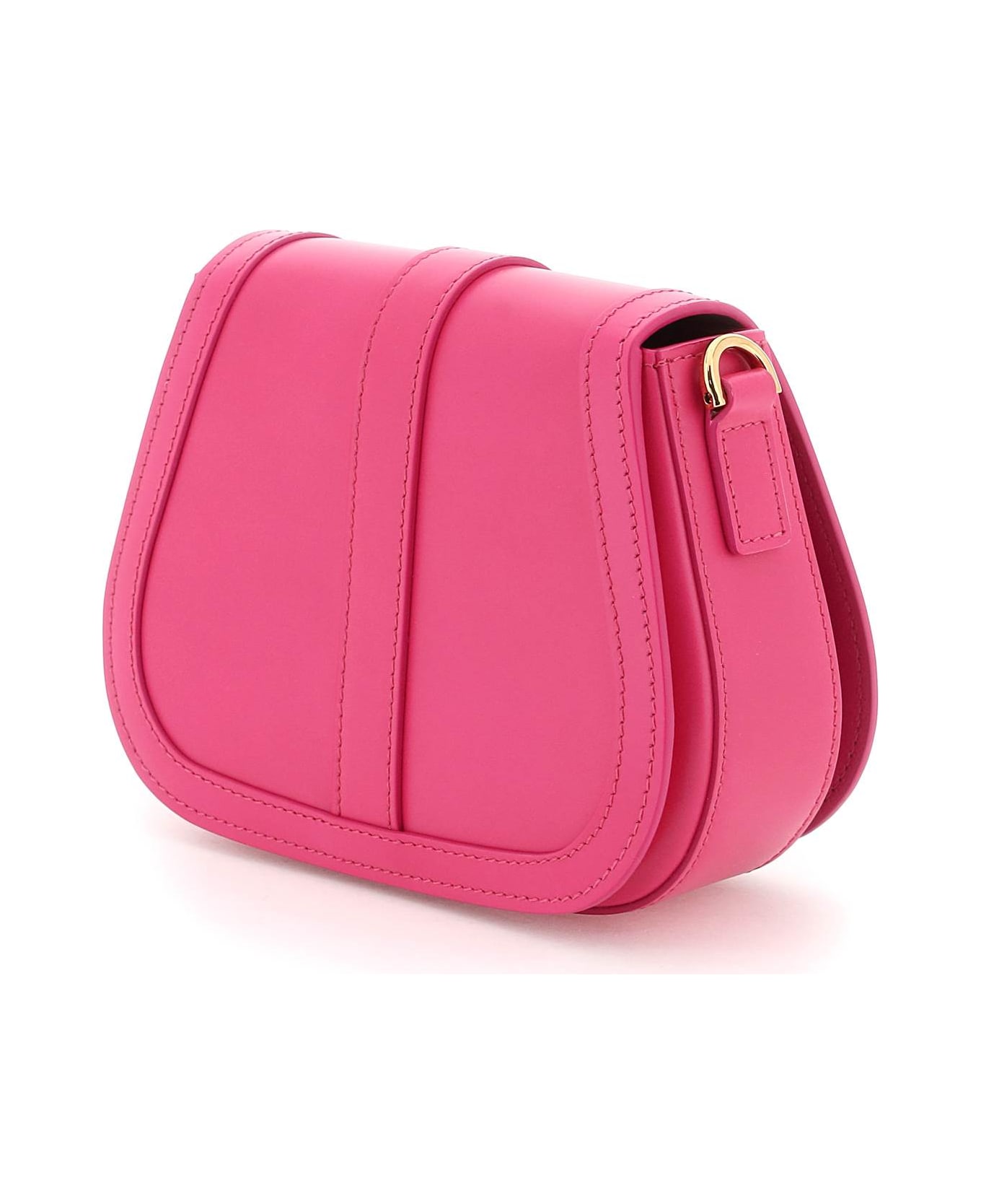 Versace Greca Goddess Leather Shoulder Bag - Pink トートバッグ