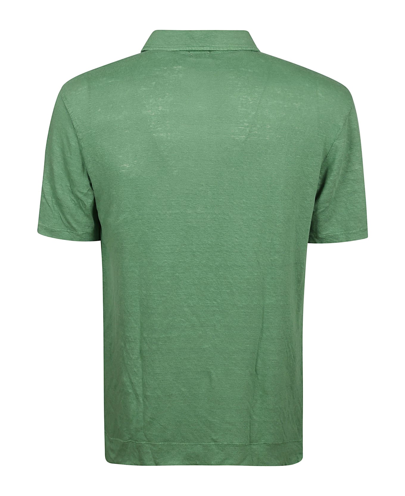 Massimo Alba Polo Shirt With Pocket - Deep Lake