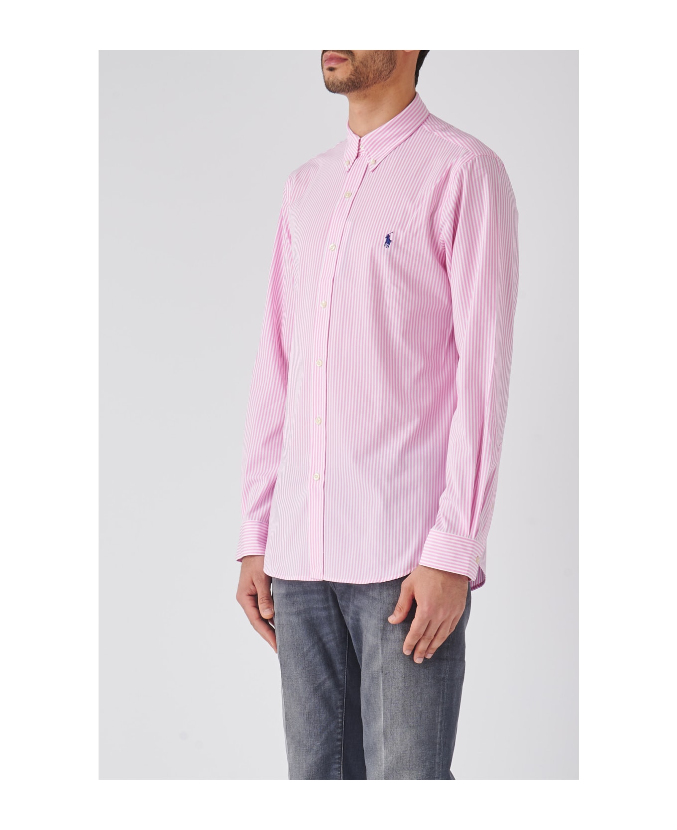 Polo Ralph Lauren Long Sleeve Sport Shirt Shirt - Pink シャツ