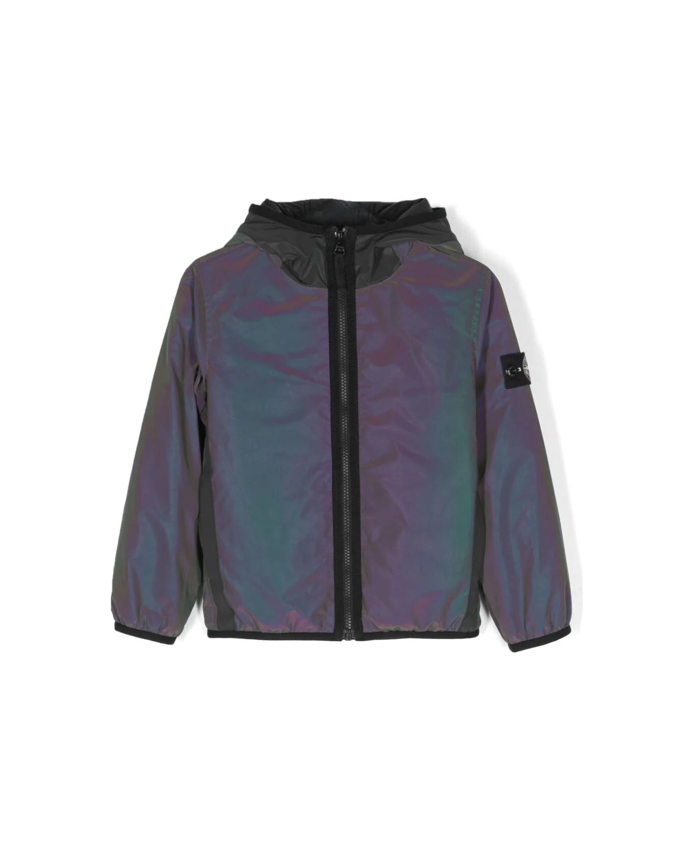 Stone Island Junior Puffer Jacket Reflective - Musk コート＆ジャケット