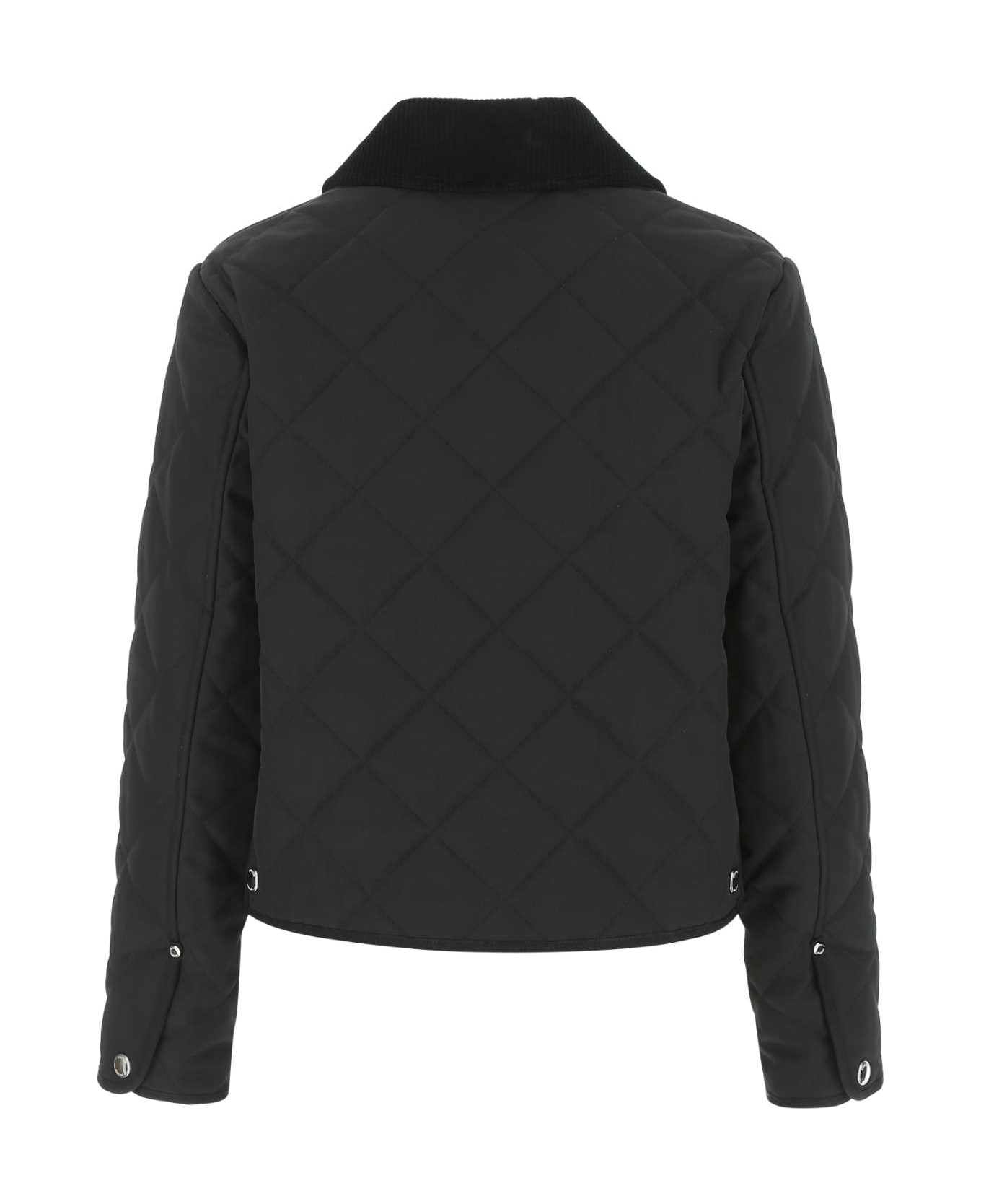 Burberry Black Polyester Jacket - A1189