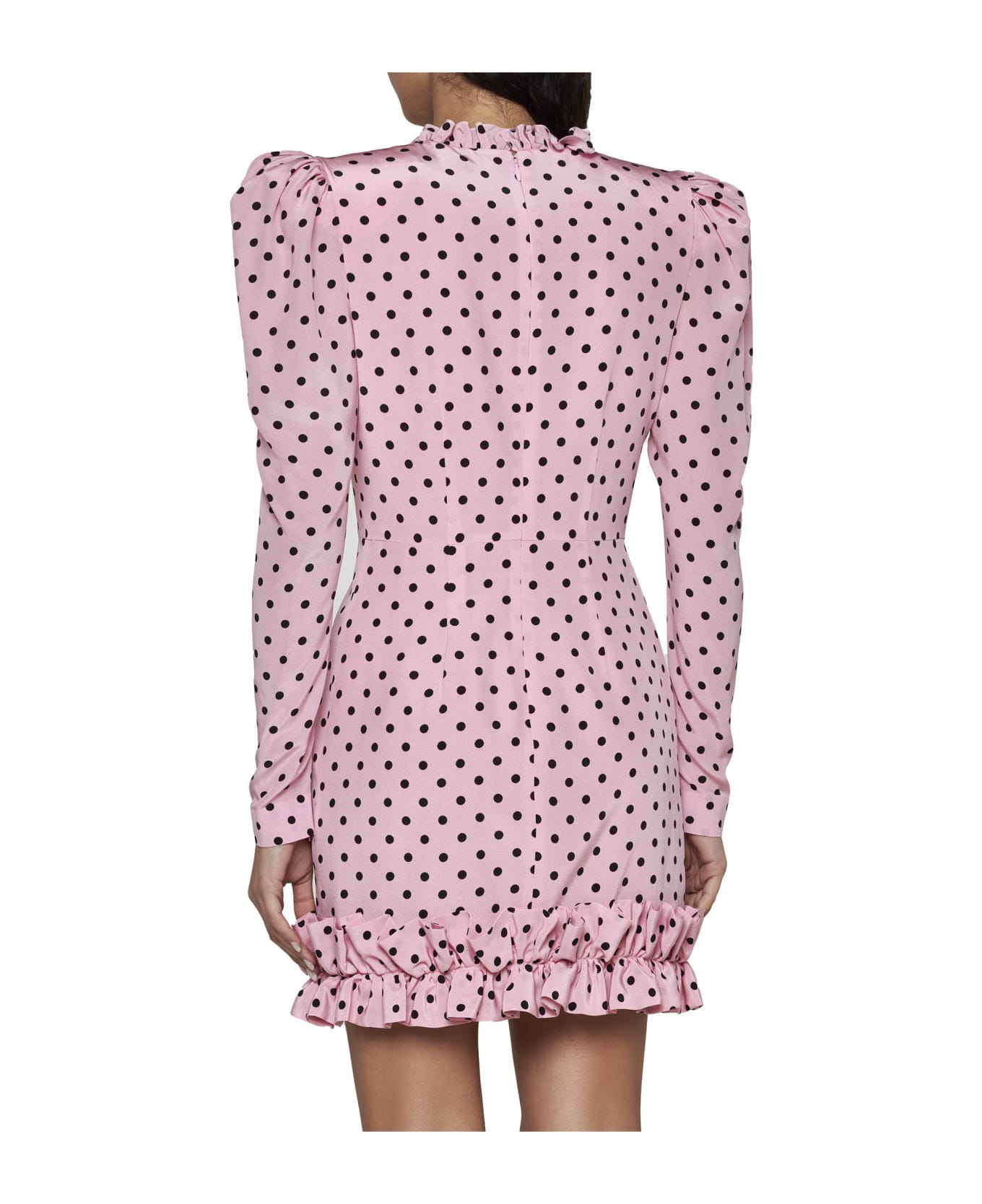 Alessandra Rich Dress - Pink-black