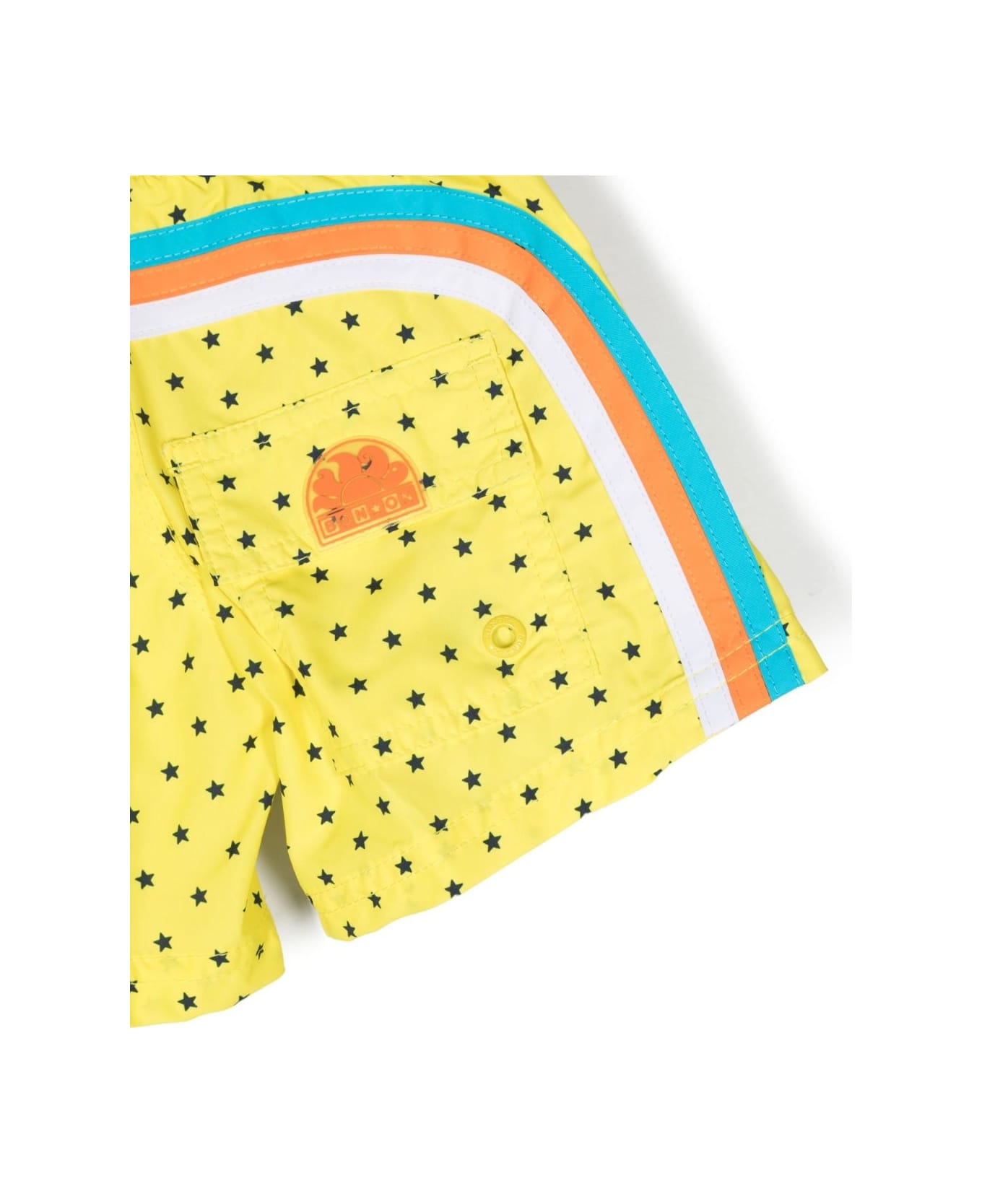 Bonton Swimsuit With Print - Yellow