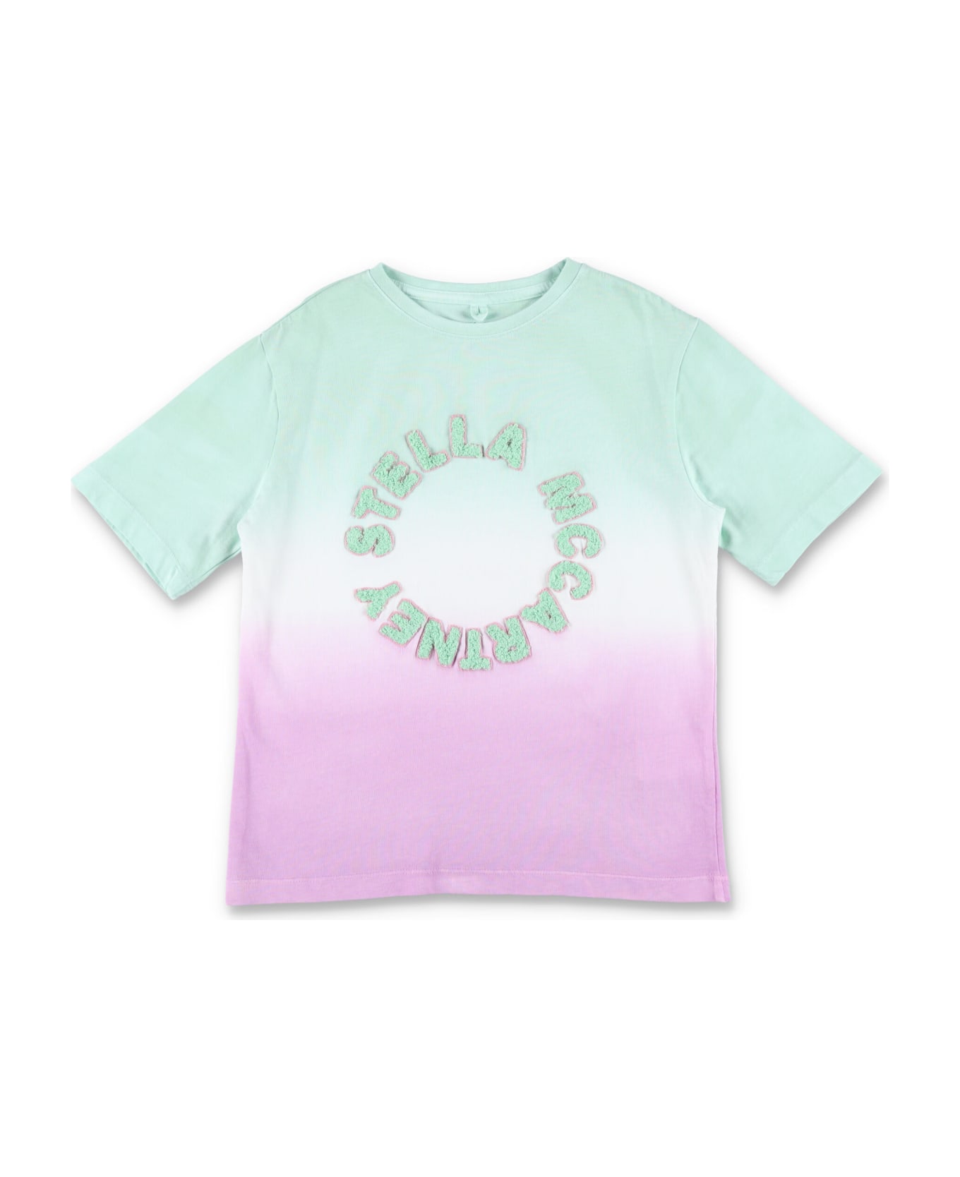 Stella McCartney Kids Medallion Logo T-shirt - MULTICOLOR