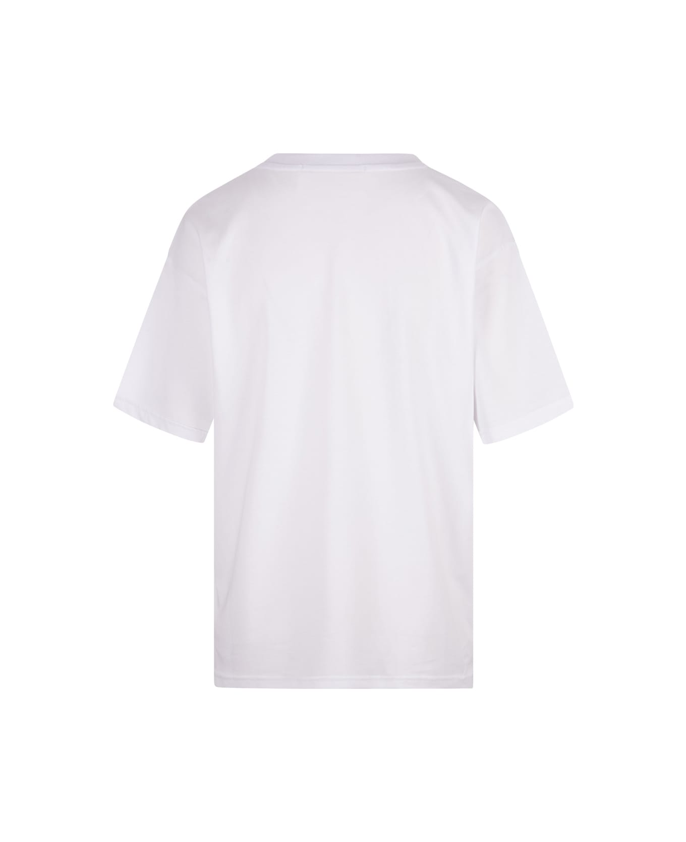 Alessandro Enriquez White T-shirt With "don't Forget To Love!!!" Print - White