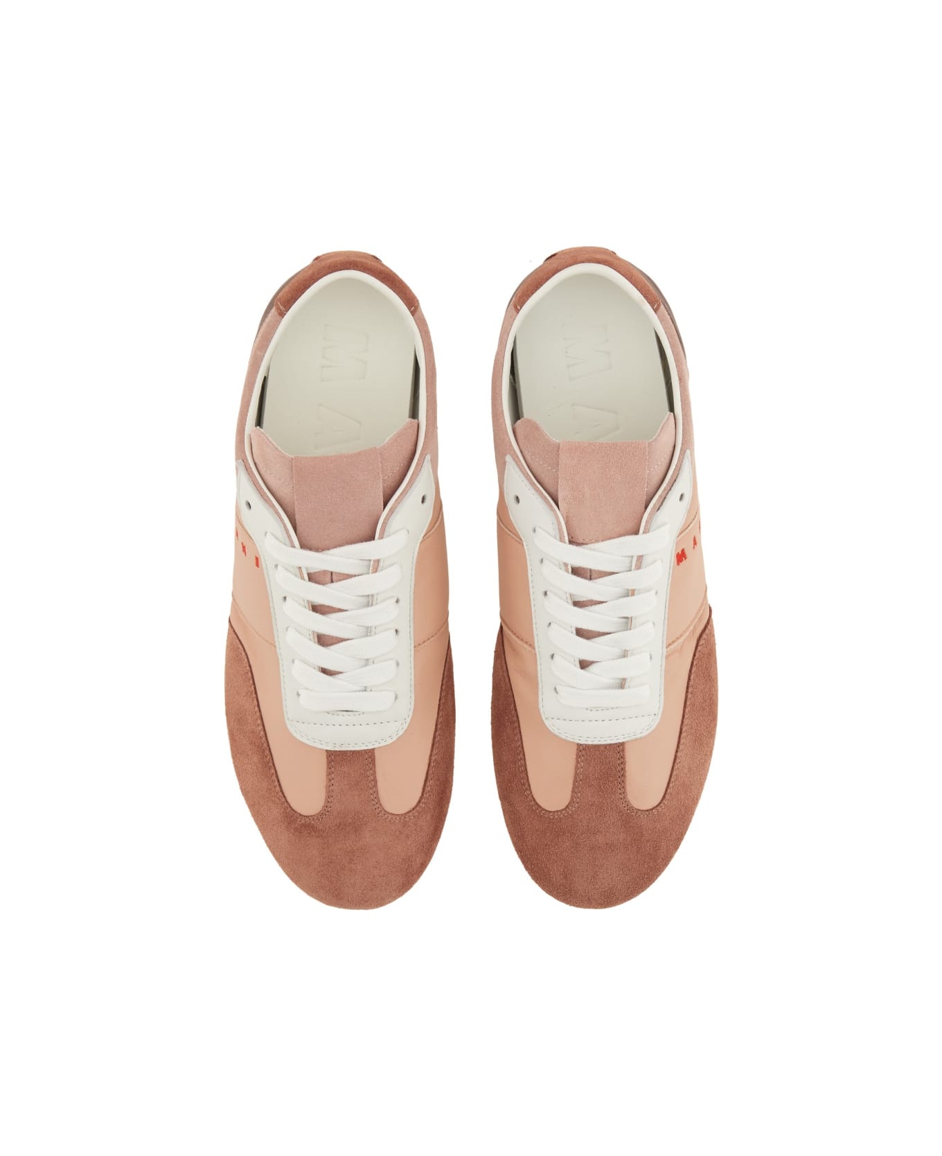 Marni Leather Sneaker - NUDE