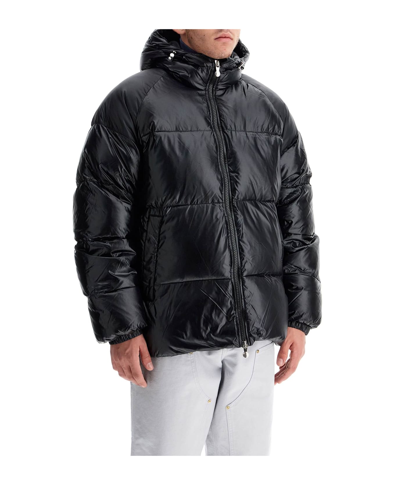 Pyrenex Sten 3 Shiny Down Jacket - Nero