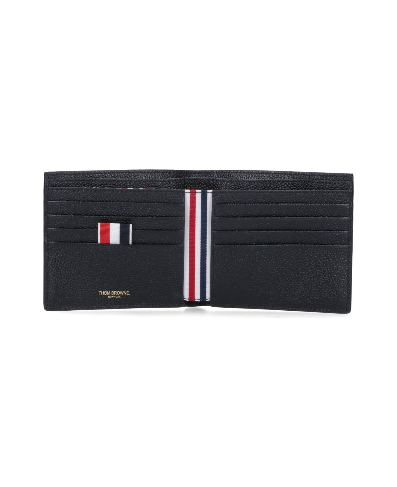 Thom Browne Bi-fold Wallet "goose" - Black  