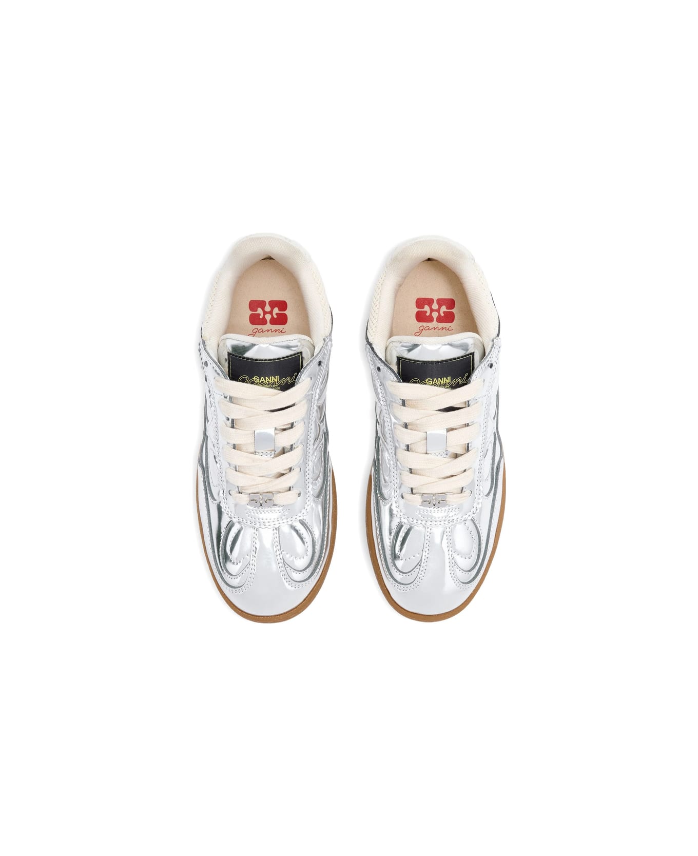 Ganni Sneakers - SILVER