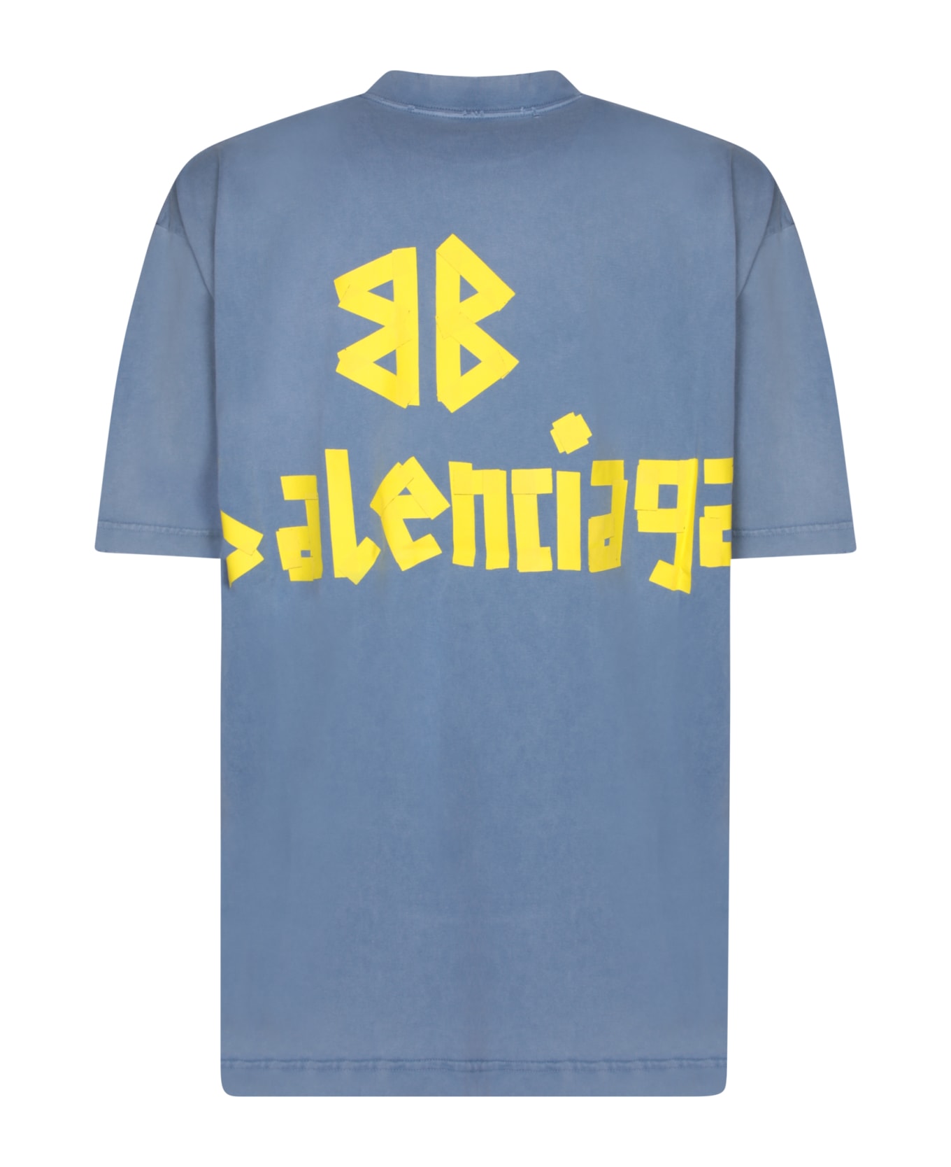 Balenciaga Tape Type T-shirt - Blue