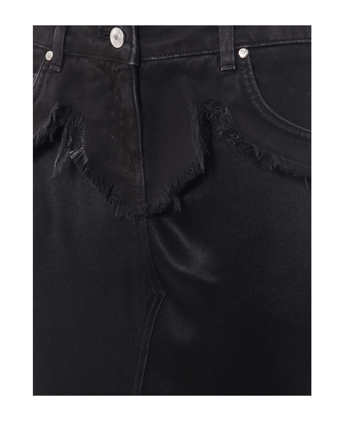 Blumarine Skirt - Denim Black