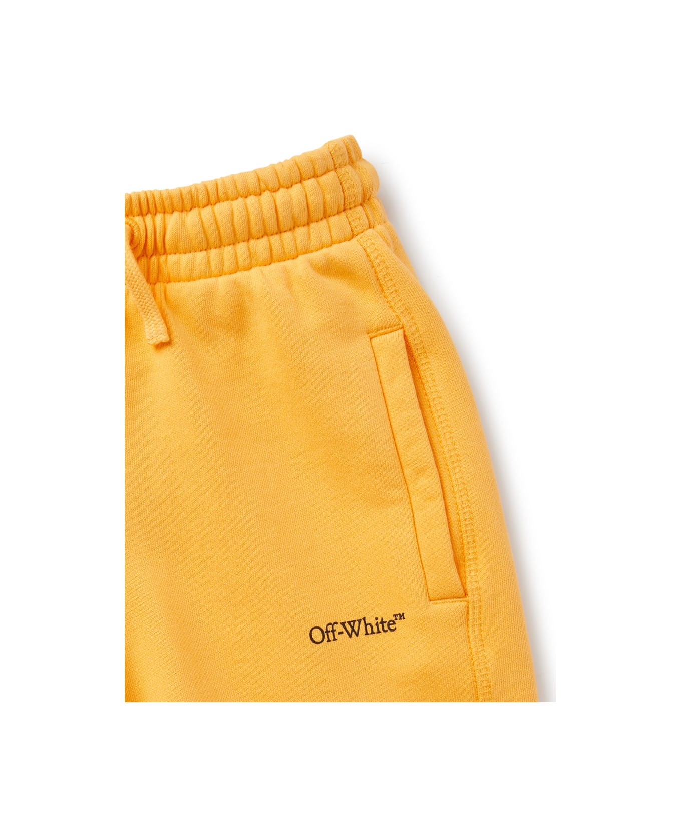 Off-White Bookishdiagsweatshort - YELLOW