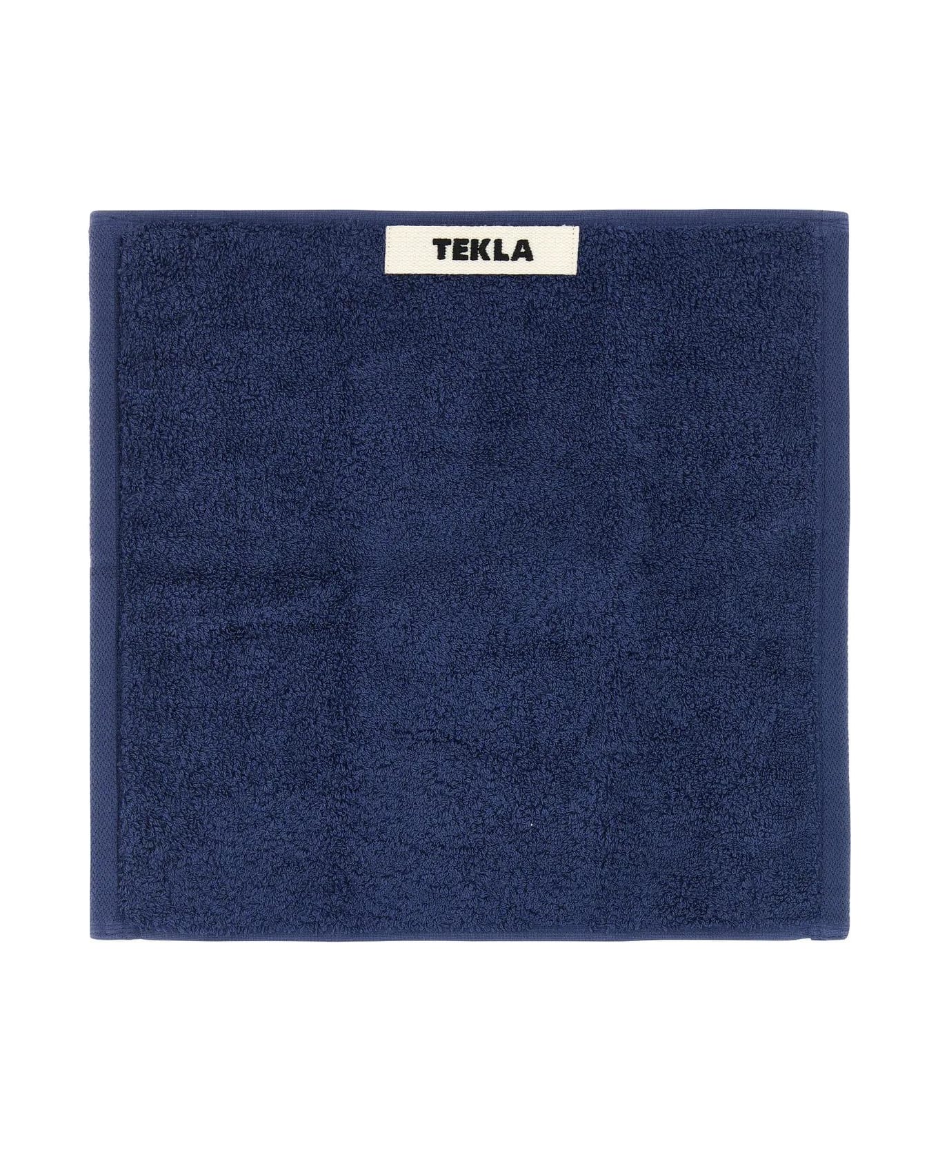 Tekla Air Force Blue Terry Towel - BLUE