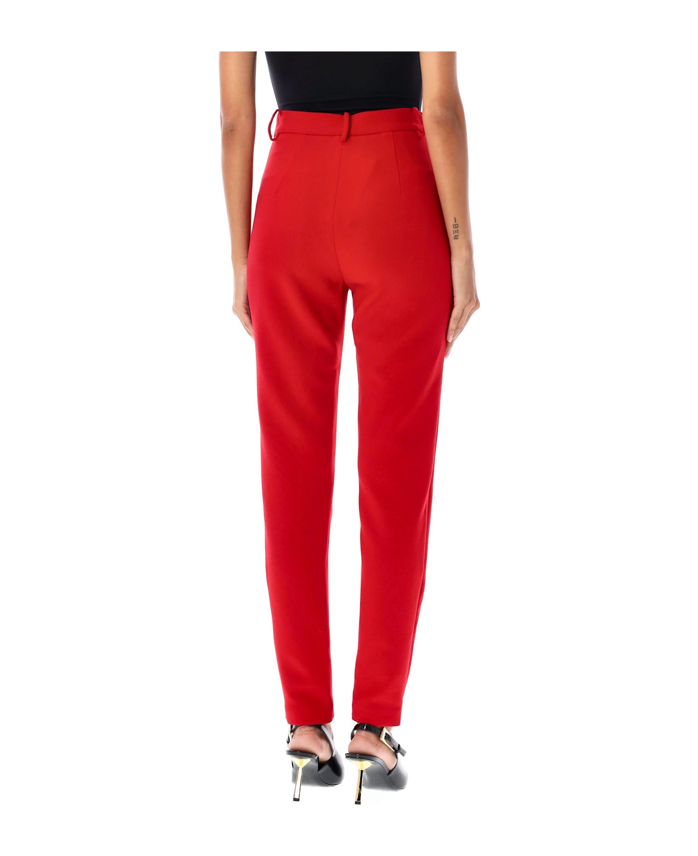 Magda Butrym High-waisted Pant - RED