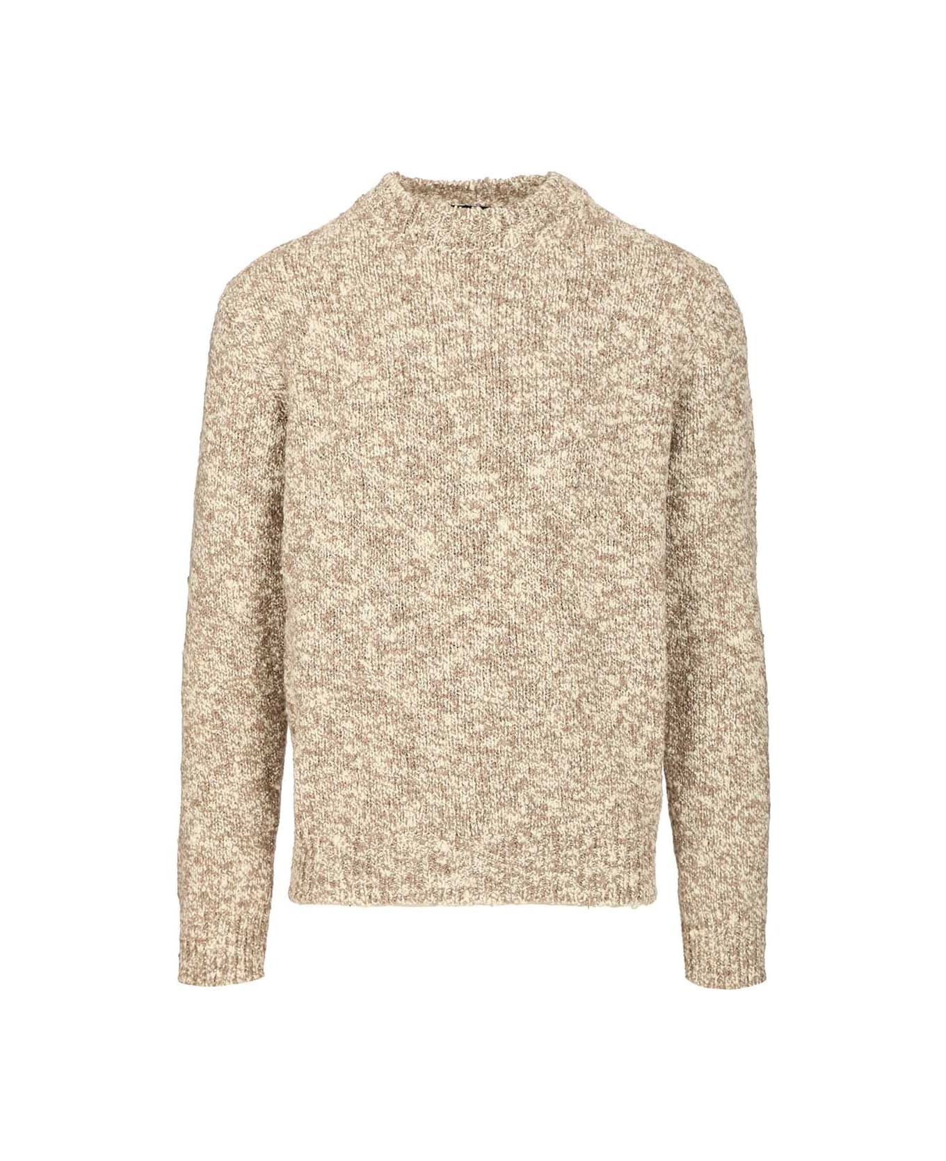 Dolce 
Gabbana Crew Neck Sweater - NEUTRALS/WHITE