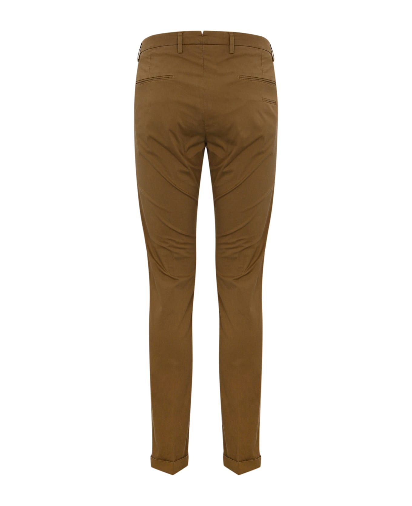 Briglia 1949 Cotton Stretch Trousers - Tabacco