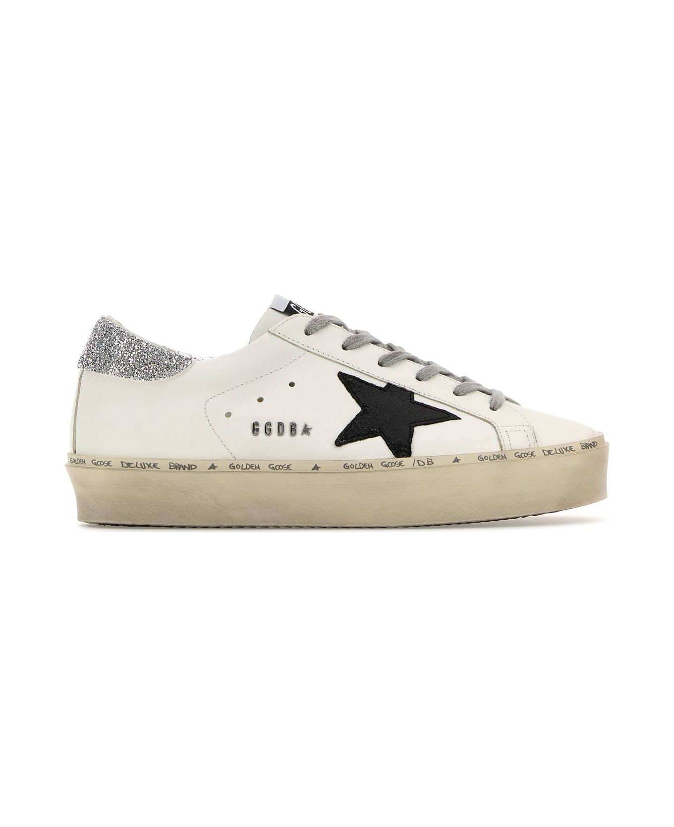 Golden Goose Sneakers - WHITEBLACKSILVER