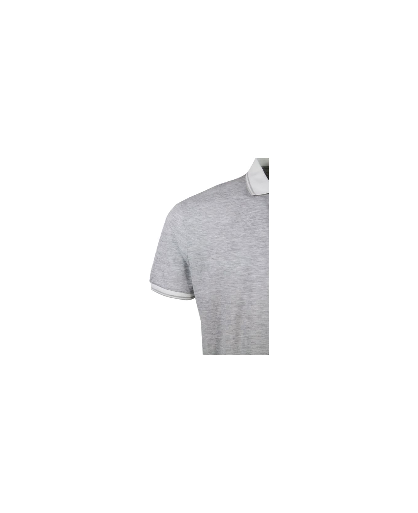 Eleventy Polo Shirt - Grey