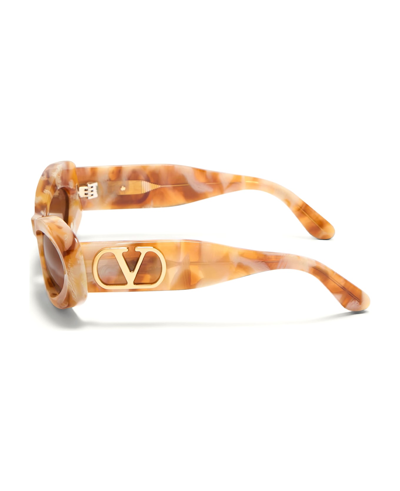 Valentino Eyewear Vls-178d - Havana Honey Sunglasses - Havana